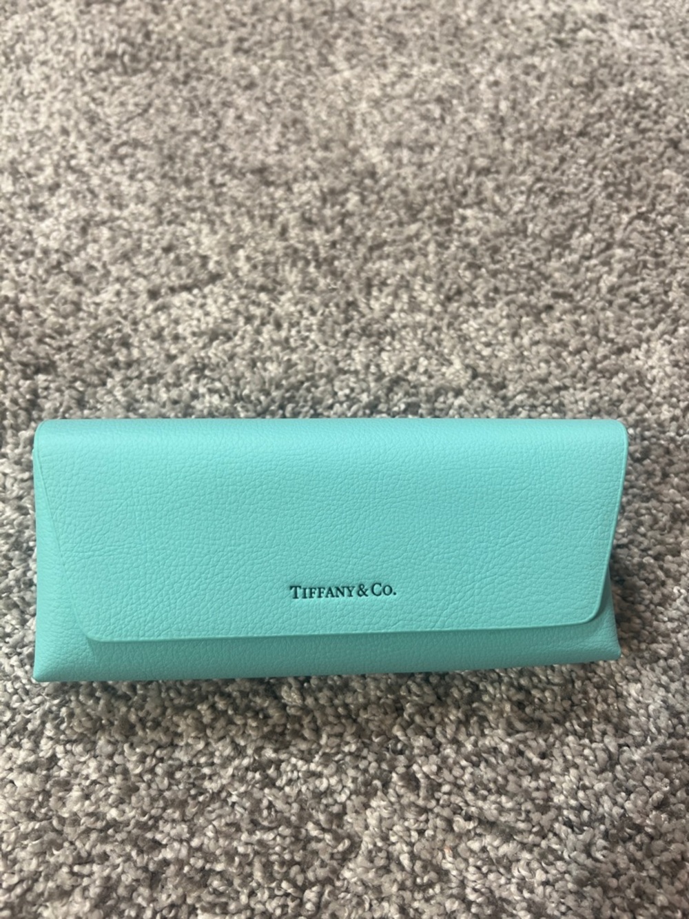 Tiffany & Co. Pebbled Leather Eyewear Case
